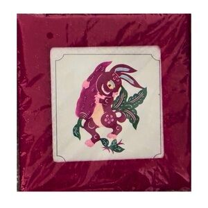 Vintage Rabbit Wall Art – Lunar Festival Print